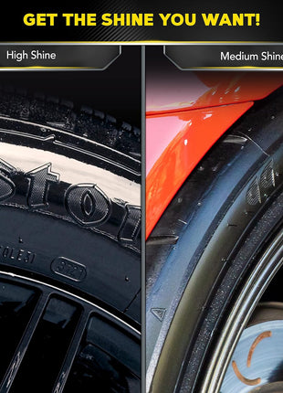 Meguiar's Hybrid Ceramic Tire Shine - Long-Lasting Shine That's Durable & Water-Resistant Hybrid Ceramic Technology - 16 Oz Spray