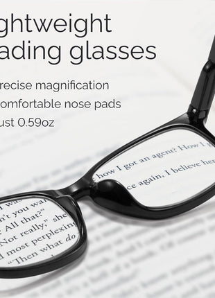 CCVOO Reading Glasses for Women/Men, Eyeglasses, Blue Light Readers for Women/Men, Computer Eye Glasses, Cheaters