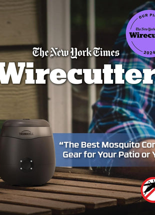 Thermacell E-Series Rechargeable Mosquito Repeller with 20' Mosquito Protection Zone; Bug Spray Alternative; Scent Free