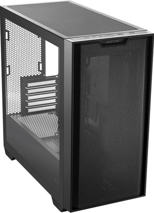 ASUS A21 Black Micro ATX PC Case Supports BTF Hidden Connector Technology, Graphics Cards up to 380mm, 360mm Coolers, & ATX PSUs, Includes Porous Front-Panel mesh, 2 Year Warranty