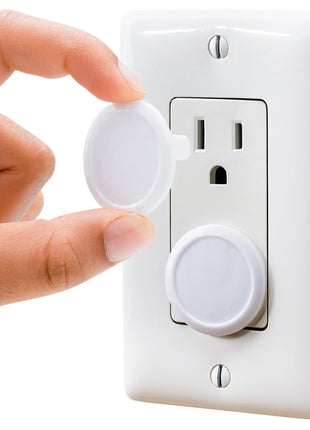 Outlet Covers Baby Proofing (50 Pack) Safe & Secure Electric Plug Protectors | Sturdy Childproof Socket Covers for Home & Office | Easy Installation | Protect Toddlers & Babies | White