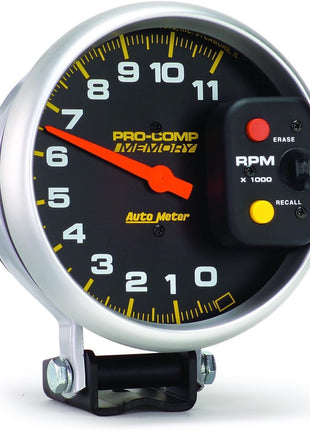 Auto Meter 6811 Pro-Comp Memory Tachometer 5.000 in.