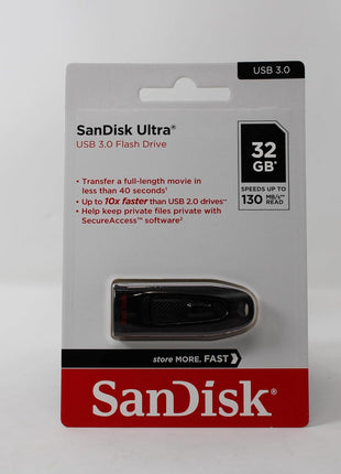 SanDisk 32GB Ultra USB 3.0 Flash Drive - SDCZ48-032G-UAM46