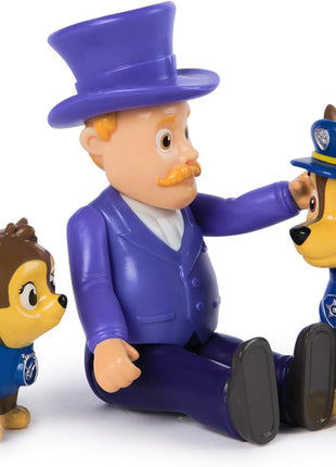 Paw Patrol Chase, Mayor Humdinger & Cat Chase Collectible Figure Pack | 3 Collectible Action Figures, Chase Figure, Mayor Humdinger & Cat Chase Figures, Kids Toys for Boys & Girls Ages 3+