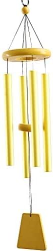 NATURE ́S MELODY Wind Chime, Yellow, ca. 60 cm