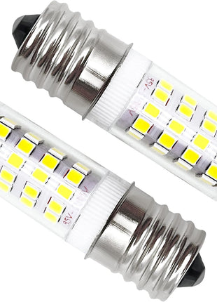 5304517886 KEI D28a KEL2811 LED Bulb E17 3.8W 100V-265V | Compatible with Frigidaire Kenmore Electrolux Crosley Freezer Lamp Replace 5304498578 7297114000 7241552801 5304495326 (2Pcs)