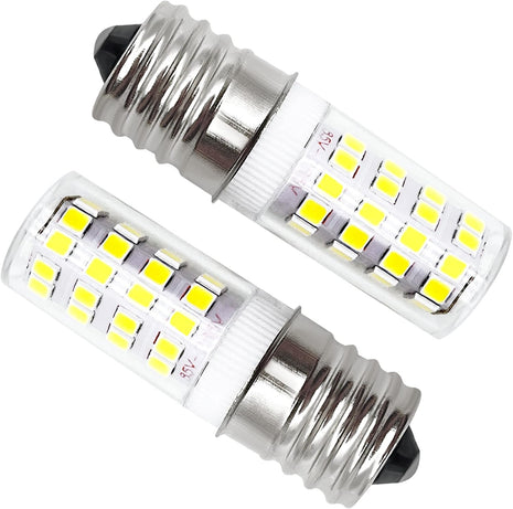5304517886 KEI D28a KEL2811 LED Bulb E17 3.8W 100V-265V | Compatible with Frigidaire Kenmore Electrolux Crosley Freezer Lamp Replace 5304498578 7297114000 7241552801 5304495326 (2Pcs)
