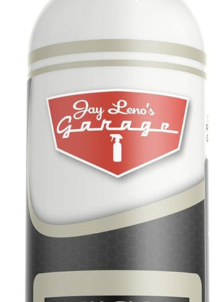Jay Leno's Garage Tire Shine Delivers long-lasting High Gloss with a Deep Black Wet Look Glow. This Tire Dressing Spray and Car Tire Shine Work as Auto Detailing Care for Wheels and Tires – 16 oz.
