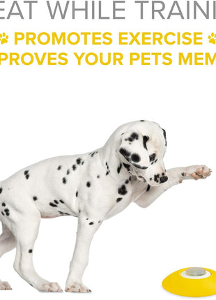 Arf Pets Dog Treat Dispenser with Remote Button – Dog Memory Training Activity Toy – Treat While Train, Promotes Exercise by Rewards, Improves Memory & Positive Training for A Healthier & Happier Pet