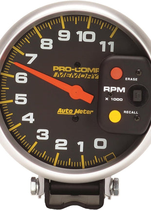 Auto Meter 6811 Pro-Comp Memory Tachometer 5.000 in.