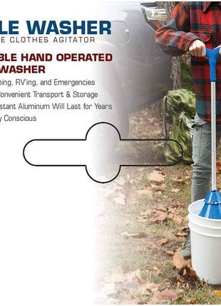 Mobile Washer Portable Clothes Agitator