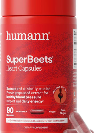 HumanN SuperBeets Beet Root Capsules and Turmeric Chews