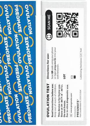 Pregmate 50 Ovulation Test Strips Predictor Kit (50 Count)