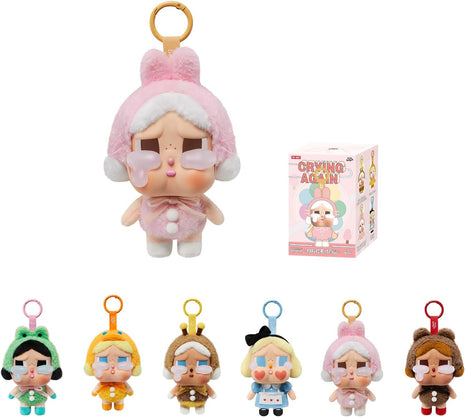 POP MART Crybaby Tears Factory Series - Vinyl Face Plush Blind Box, Random Design, Collectible Toys Home Decorations, Holiday Birthday Gifts, Single Box