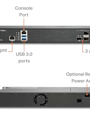 SonicWall NSa2700 TradeUp | 3YR Essential Edition | NSa2700 Gen7 Firewall with 3 Year EPSS and 1 Year Cloud Secure Edge | Mid-Size Enterprise Unit with Gigabit Security (03-SSC-2976)