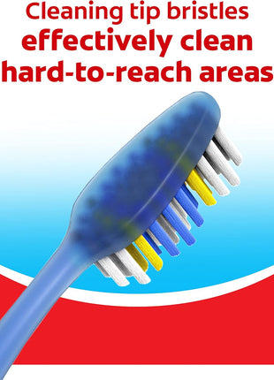 Colgate Extra Clean Full Head Toothbrush, Soft, 6 Pack | Soft Bristles, Full Head Design, Everyday Cleaning, Easy Grip Handle, Bulk Toothbrush Pack
