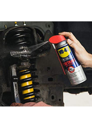 WD-40 Specialist Penetrant with Smart Straw, Penetrant for Metal, Rubber and Plastic Threads, Locks and Nuts, Industrial Strength Fast-Acting Formula, 11 Oz.
