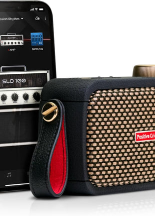 Positive Grid Spark GO 5W Ultra Portable Smart Guitar Amp, Headphone Amp & Bluetooth Speaker with Smart App for Electric Guitar, Acoustic or Bass