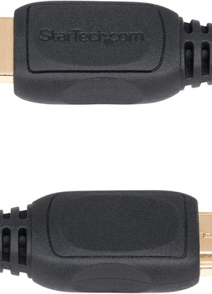 StarTech.com 18in (0.5m) HDMI 2.0 Extension Cable, High Speed HDMI Port Saver Cable, 4K 60Hz, HDMI Extension Cord, M/F
