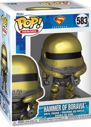 Funko POP! Movies: Superman - Hammer of Boravia (1 in 6 Chase Chance) | Official Superheroes Merch - Collectable Vinyl Figurine for Shelf Display - Birthday Gift Idea for Fans and Collectors