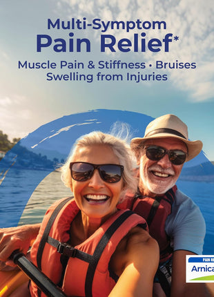 Boiron Arnicare Gel for Relief of Joint Pain, Muscle Pain, Muscle Soreness, and Swelling from Bruises or Injury - Non-greasy and Fragrance-Free - 2.6 oz