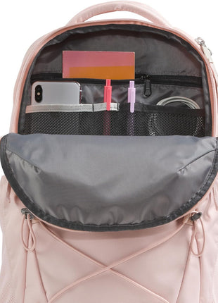 THE NORTH FACE Women's Jester Everyday Laptop Backpack | Commuter Travel Bag with Laptop Sleeve, Water-Repellent Finish, Spacious Compartment, Pink Moss, One Size