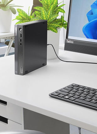 Lenovo ThinkCentre neo 50q Gen 5 Mini Desktop PC, Intel Core i5-13420H 8-Core, 8GB DDR5 RAM, 512GB SSD, WiFi 6E, Bluetooth 5.3, Dual Display, USB-C, Windows 11 Pro - Business Office Remote Work