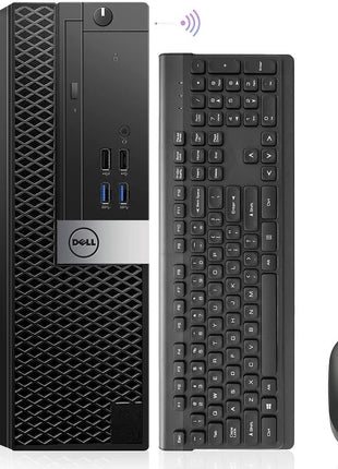 Dell Desktop Computer Windows 11 Pro OptiPlex 7040 i7 Refurbished Small Form Factor PC, i7-6700 3.40GHz,32GB Ram DDR4 New 1TB M.2 NVMe SSD,AX210 Built-in WiFi 6E, HDMI 3 Monitor Support (Renewed)