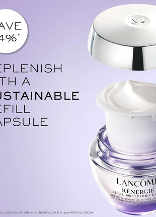 Lancôme Rénergie H.P.N. 300-Peptide Anti-Aging Face Cream with Hyaluronic Acid, Niacinamide & 300 Peptides - Visibly Reduces Wrinkles, Dark Spots & Sagging Skin