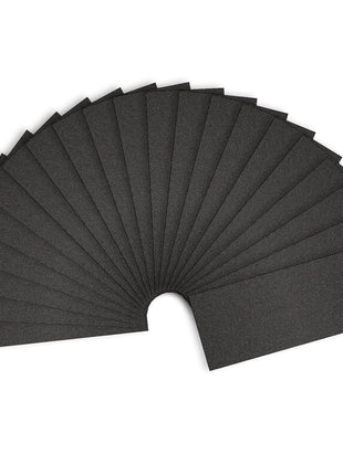 Sandpaper 150 Grit, Wet Dry Sand Paper 9 x 3.6 Inch | 21 Sheets, for Wood Metal Automotive Sanding and Smoothing, Coarse
