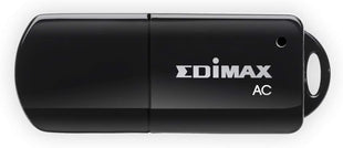 Edimax Wi-Fi 5 802.11ac Mini AC600 Dual-Band (2.4Ghz / 5Ghz) Adapter For PC USB Adapter Dongle, Win11 Plug-n-Play, Mac OS, Linux, EW-7811UTC