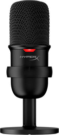 HyperX SoloCast? USB Condenser Gaming Microphone, for PC, PS4, PS5 and Mac, Tap-to-Mute Sensor, Cardioid Polar Pattern, great for Streaming, Podcasts, Twitch, YouTube, Discord,Black