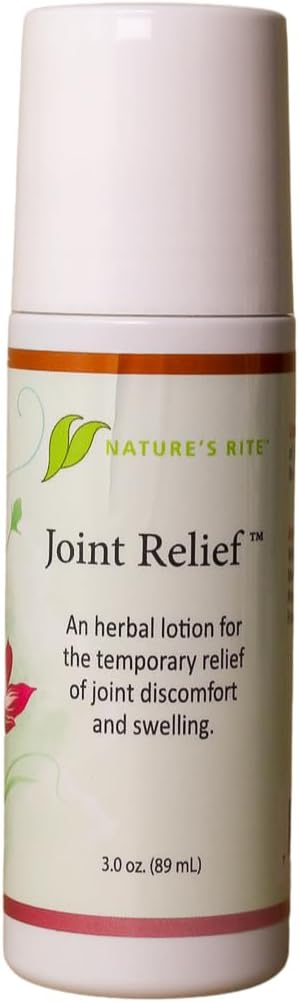 Nature's Rite Joint Relief Cream, Fast Acting with Cooling and Soothing Effect, Deep Remedy Cream - Roll-on 3 oz Tube