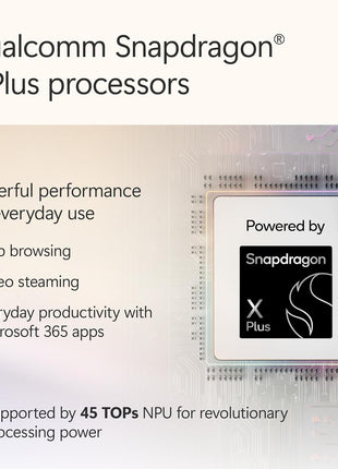 Microsoft Surface Pro 2-in-1 Laptop/Tablet (2025), Windows 11 Copilot+ PC, 12 inch Touchscreen Display, Snapdragon X Plus (8 Core), 16GB RAM, 512GB Storage, Platinum