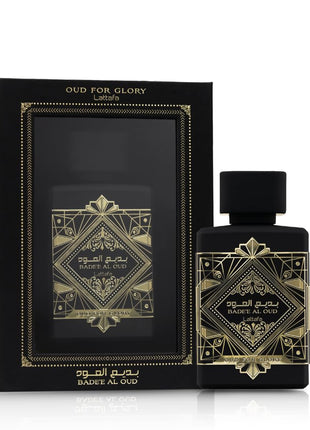 Lattafa Perfumes Bade'e Al Oud, Oud for Glory for Unisex Eau de Parfum Spray, 3.4 Ounce