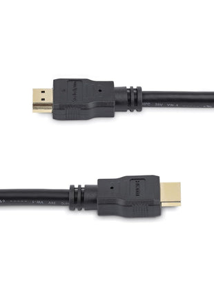 StarTech.com 3m (10ft) HDMI Cable - 4K High Speed HDMI Cable with Ethernet - UHD 4K 30Hz Video - HDMI 1.4 Cable - Ultra HD HDMI Monitors, Projectors, TVs & Displays - Black HDMI Cord - M/M (HDMM3M)