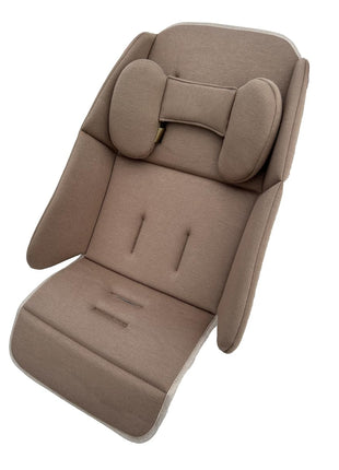 Stroller Infant Liner Seat Cushion Compatible with Uppababy Vista, Vista V2, Vista V3, Cruz V2, Rumbleseat V2, Skin Friendly Fabric (Khaki)