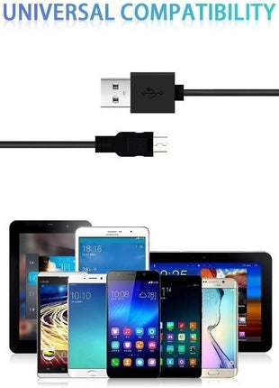 MYFON Micro USB Cable, 2 Pack [6FT, 6FT], Fast Charging Cable, High Speed Android Charging Cable, Android Phone Cable for Samsung Galaxy S7 Edge S6 S5 and More, Trustable