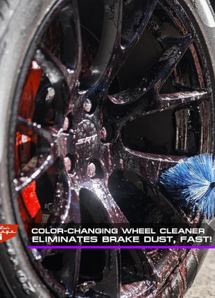 Jay Leno's Garage Wheel Cleaner Spray – Brake Cleaner and Heavy Duty Brake Dust Remover that Works as a Rim Cleaner, Leaving Wheels, Rims, Brake Pads & Rotors Spotless for a Showroom-Quality Finish