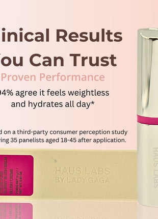 Haus Labs Color Fuse Longwear Hydrating Glassy Lip + Cheek Blush Balm Stick - Glassy Pitaya