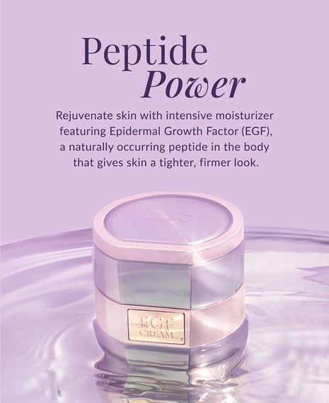 DHC EGF Cream, Anti-Aging Firming Peptide Moisturizer, 1.2 oz | Collagen Boosting Moisturizer, Improves Firmness and Radiance, Epidermal Growth Factor Serum Moisturizer