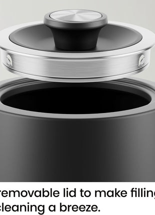 Chefman Gooseneck Electric Kettle, 0.8L Pour Over Tea Kettle for Coffee and Tea, One-Touch Operation, Boil-Dry Protection, Auto Shut-Off, Ultra-Fast Hot Water Boiler – Black