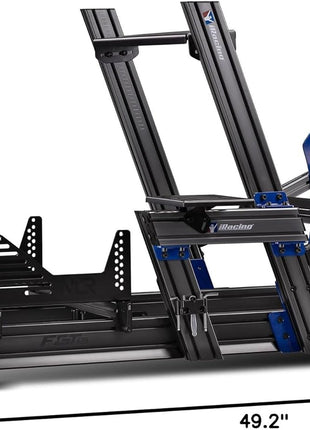 Next Level Racing F-GT Elite Formula and GT Aluminum Profile Simulator Cockpit iRacing Edition (NLR-E012) - PC