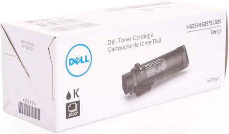 Dell N7dwf High-Yield Toner, 3,000 Page-Yield, Black