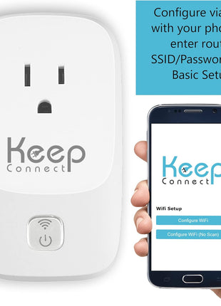 MAX Router Rebooter, Wi-Fi Reset Device, Monitors Connectivity and Resets When Required. No App Necessary. If You Enter a Phone Number it Will Send Texts Upon resets.