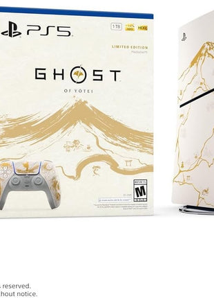 PlayStation 5 Console – Ghost of Yotei Gold Limited Edition Bundle