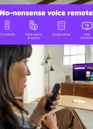 Roku Streaming Stick HD — HD Streaming Device for TV with Roku Voice Remote, Free & Live TV