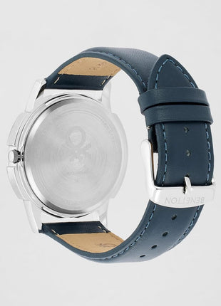 United Colors of Benetton Men Blue Round Brass Dial Analogue Watch- UWUCG0802