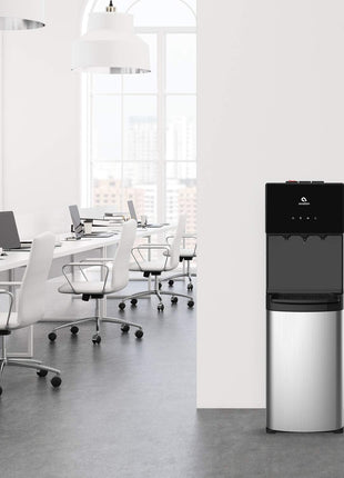 Avalon A4BLWTRCLR Bottom Loading Water Cooler Water Dispenser - 3 Temperature Settings - Hot, Cold & Room Water, Durable Stainless Steel Cabinet, Bottom Loading - UL/Energy Star Approved