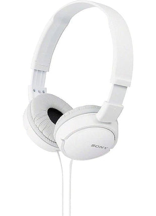 Sony ZX Series Wired On-Ear Headphones, White MDR-ZX110